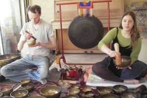 Atelier bols tibetains Louvard Cervantes Belunga